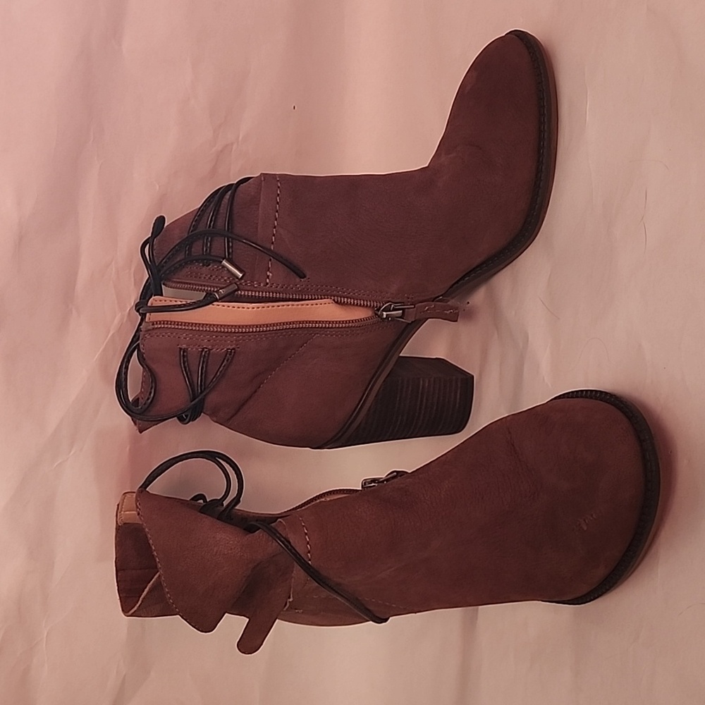 Franco Sarto Ankle Boot with leather straps